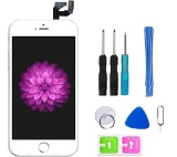 iPhone Screen Replacement LCD Display with Repair Tools, White