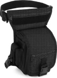 G-raphy Tactical Leg Bag Men's Military Waist Pack Water-Repellent Molle Belt Bag Leg Bag