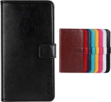 SHIEID Wallet Mobile Leather Flip Phone Case Protective Cover for Samsung Galaxy A42 5G