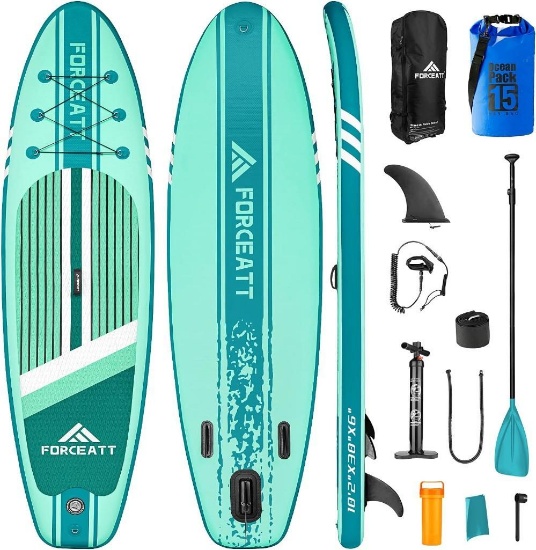 Forceatt Inflatable SUP Board, Stand Up Paddle