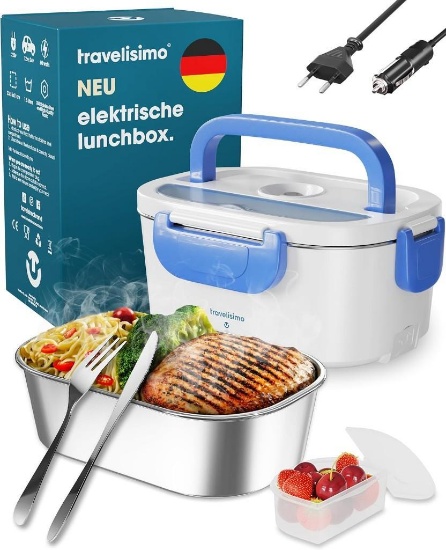 Travelisimo Electric Lunch Box 2 in 1