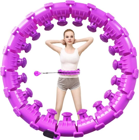 Weighted Sport Hula Hoop for Adults with Weight