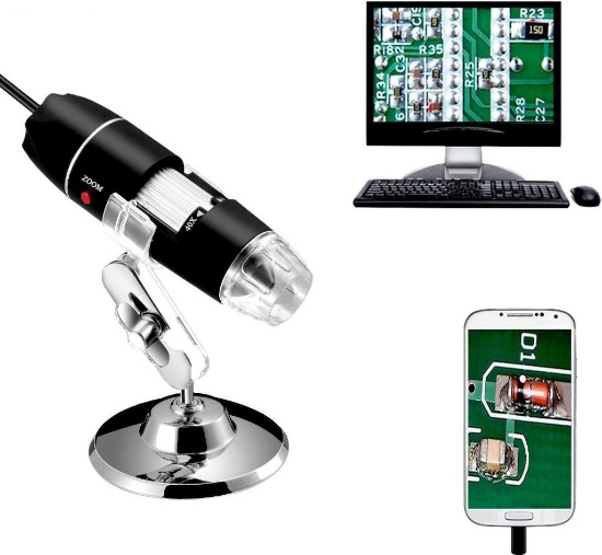 Jiusion 40 to 1000 Magnifier Microscope Endoscope