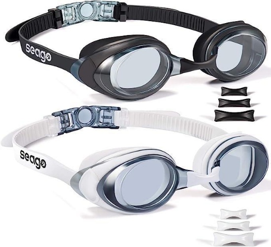 Seago Swimming Goggles, Pack of 2 Diving Goggles
