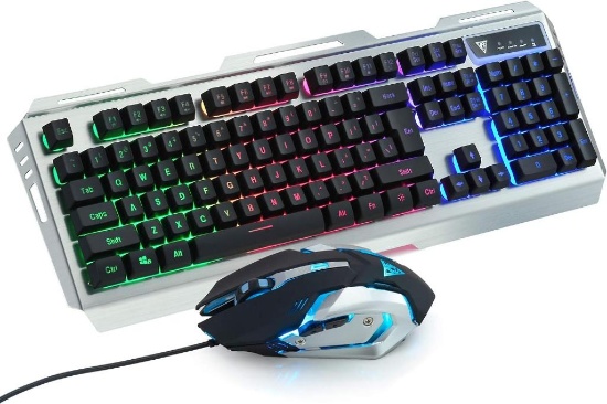 Wired Waterproof Gaming Keyboard and Mouse Set