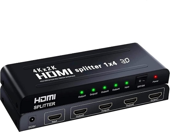 Musou HDMI Splitter 3D 4K 1080P Full HD for HDTV