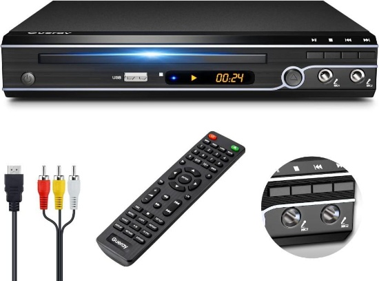 Gueray Compact DVD Player Multi-Regions No Code
