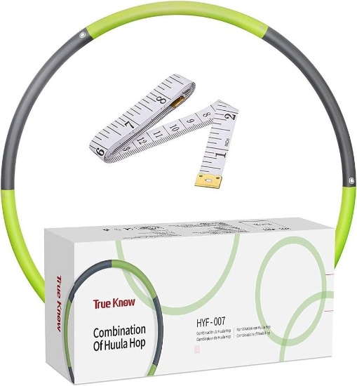 True Know Fitness Hola Hoop (Green+Gray)