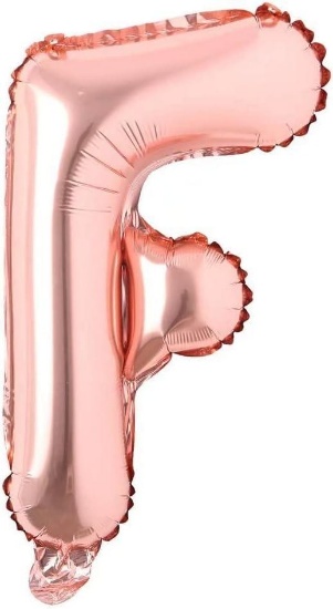 M2xcec Letter Balloon Single Large Pink Aluminium