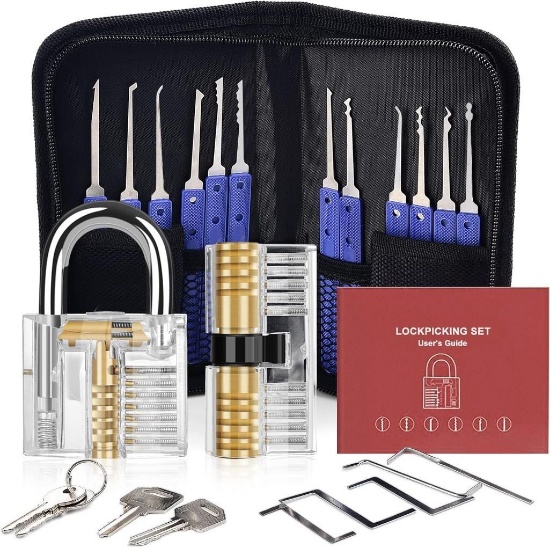 Diyife 26 Piece Lock Picking Kit Training Tools