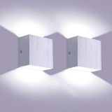 Glighone LED Indoor Wall Light, 2 Pieces