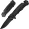 ZENG Folding Multifunction Hunting Knife,. Black