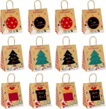HOWAF 12 x XXL Christmas Gift Bags