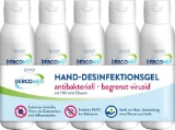 DERCOMED Hand Disinfectant Gel - 5 x 45 ml