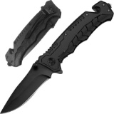 ZENG Folding Multifunction Hunting Knife,. Black