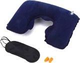 LEDLUX Inflatable Travel Pillow Set, Relaxing