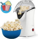 Meykey Professional DIY Popcorn Maker 1200W White