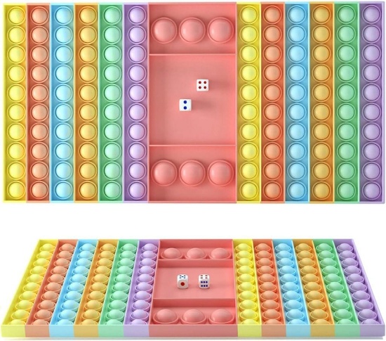 Large Pop It Game Board - Fidget Board Game