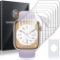 LK Pack of 8 Screen Protectors for Apple Watch