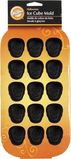 Wilton Halloween Skull Ice Cube Tray