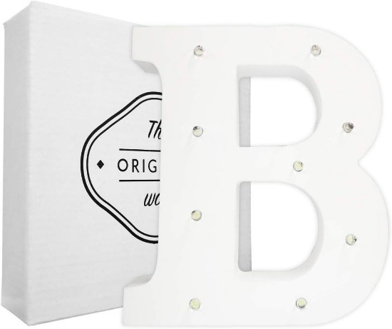 Mushroom Letters LED Letters Decorative-Letter B