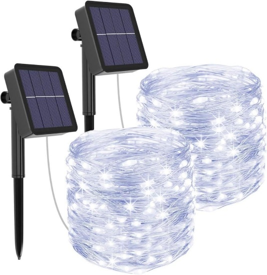 Litogo Outdoor Solar Fairy Lights, 12-Metre