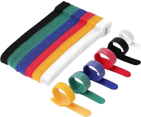 Cable Velcro Tape, Cable Ties, Multicoloured