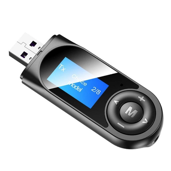 USB Audio Transmitter Receiver Bluetooth 5.0 Wireless Music Adapter