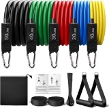 Resistance Bands Set, Pack of 11 Fitness Bands