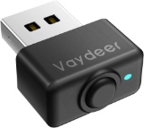 Vaydeer Mini Mouse Jiggler USB Mouse Mover, Black