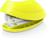 Deli Mini Stapler 12 Sheet Capacity Yellow
