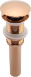 TOPINCN Pop-Up Drain, G1 1/4 Inch Brass Bathroom