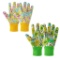 Zdpxbji 2 Pairs Women Work Gloves