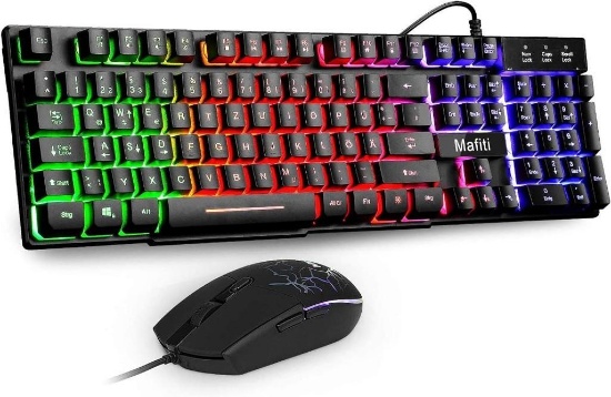 Mafiti Gaming Keyboard and Mouse Set