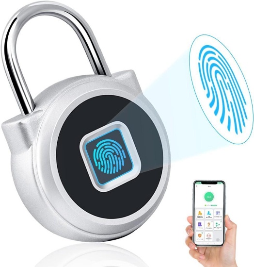 Eseesmart Padlock Fingerprint, Smart Lock