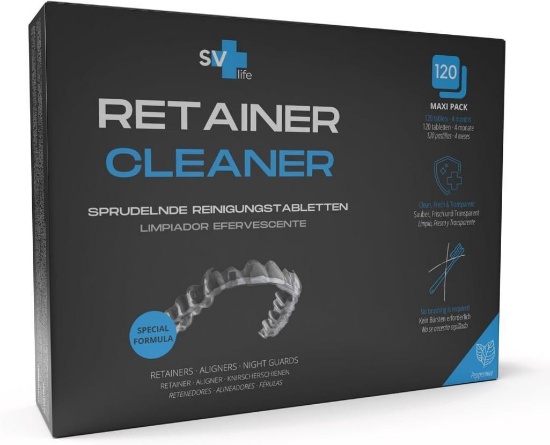 SV life 120 Cleaning Tablets for Transparent