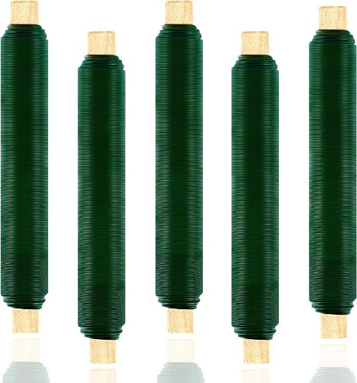 Maxee Pack of 5 Flower Wrapping Wire Set