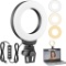 Video Conference Lighting Set, 4 Inch Ring Light