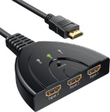 HDMI Switch GANA, 1080P Manual HDMI Switcher