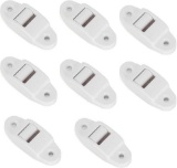 Roller Shutter Belt Guide 23 mm with Brush 8 Set