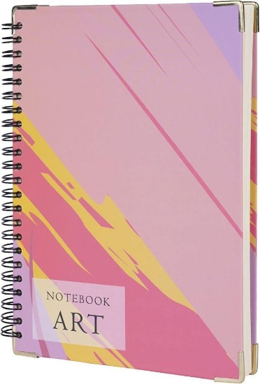ASYOUWISH A5 Spiral Bound Lined Notebook Premium