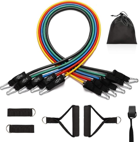 Mennyo Fitness Band, Resistance Bands, Set of 5