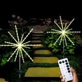Uzone LED Fireworks Solar Light 112 LED Garden