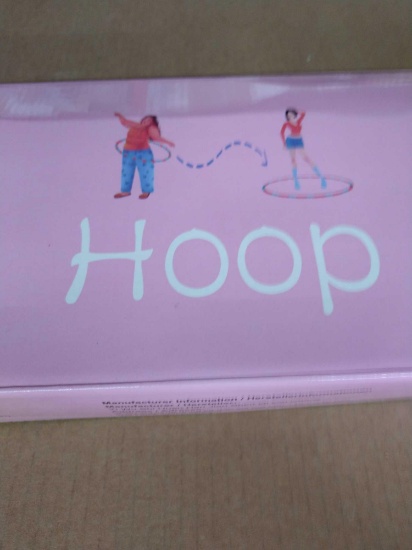 8 Sections Fitness Ring Hula Hoop Adult Pink-Gray