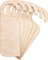 Creative Deco 10 x Wooden Door Sign 20 cm x 6-8 cm