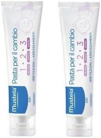 Mustela Changing Paste 2 tubes of 100 ml