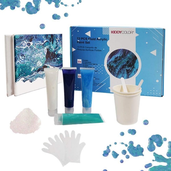 Kiddycolor Acrylic Painting Paint Mixing Paint