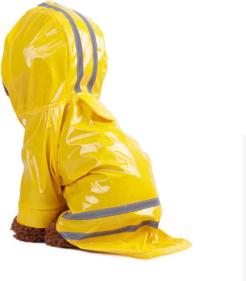 Smoro Small Outdoor Puppy Pet Raincoat with Hoods