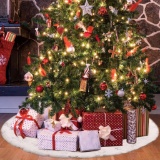 Kasyat Christmas Tree Skirt, Sequin Trees Skirt