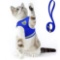 Supet Cat Harness Harness for Cats Puppy Harness Soft Rabbit Harness Cat Vest with Leash for Kitten